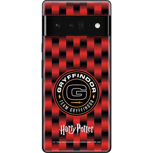 Wizarding Worlds Harry Potter Team Gryffindor Google Pixel 6 Pro Skin